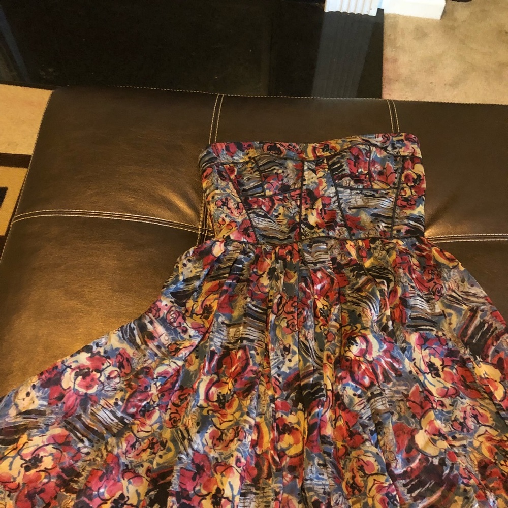 Strapless dress